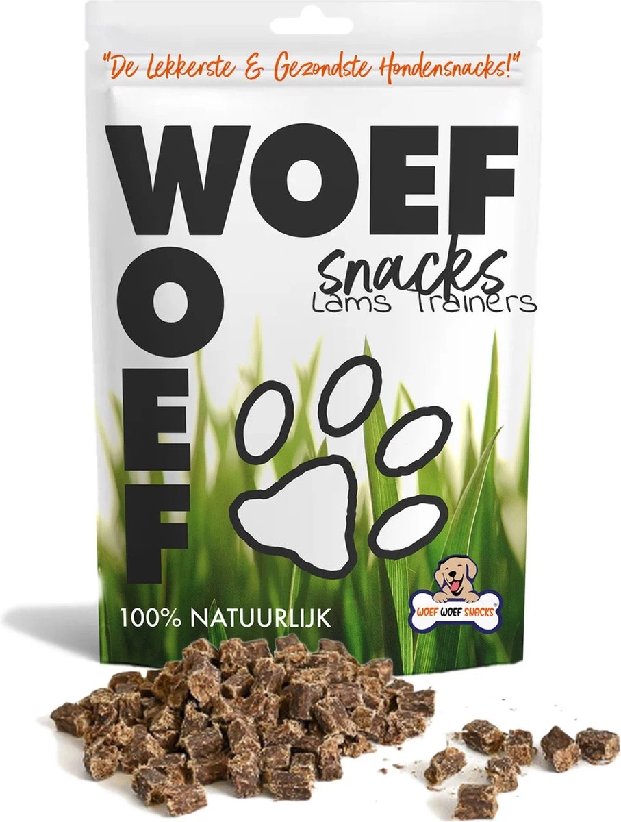 Woef Woef Snacks Hondensnacks Lams Trainers Trainingssnacks Hondensnoepjes - Gedroogd Vlees - Lam - Alle Honden En Alle Leeftijden Vanaf 2 Maanden - Geen Toevoegingen - 1300 Stuks 3 Woef Woef Snacks Hondensnacks Lams Trainers Trainingssnacks Hondensnoepjes - Gedroogd Vlees - Lam - Alle Honden En Alle Leeftijden Vanaf 2 Maanden - Geen Toevoegingen - 1300 Stuks