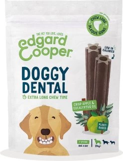 Edgard & Cooper Doggy Dental Sticks Appel - Eucalyptusolie Large 28 Edgard & Cooper Doggy Dental Sticks Appel - Eucalyptusolie Large -Hondenbenodigdheden 913x1200 12