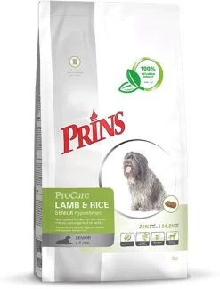 Prins Procare Hypoallergic Senior - Lam & Rijst - Hondenvoer - 15 Kg 33 Prins Procare Hypoallergic Senior - Lam & Rijst - Hondenvoer - 15 Kg -Hondenbenodigdheden 916x1200