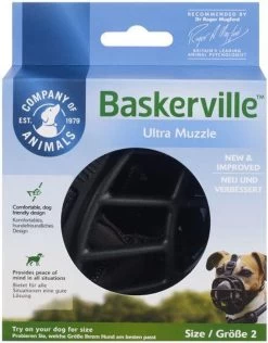 Company Of Animals Baskerville Ultra Muzzle - Muilkorf - Maat 3 (M) - Zwart -Hondenbenodigdheden 937x1200 4