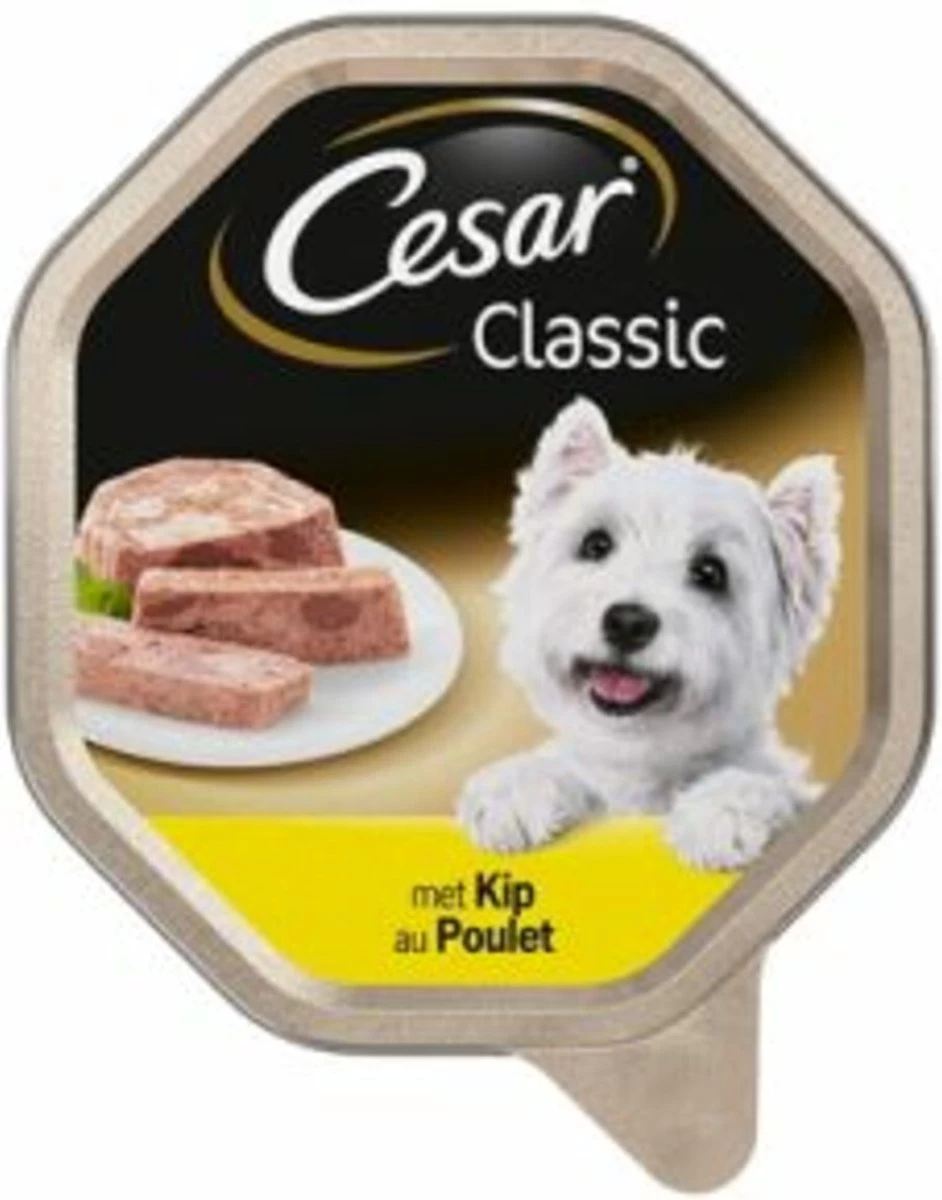Cesar Classic Paté Honden Natvoer - Kip - 14 X 150 Gr 9 Cesar Classic Paté Honden Natvoer - Kip - 14 X 150 Gr - Afbeelding 7