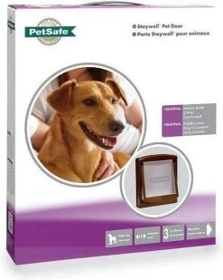 Petsafe 757 Hondenluik - Medium - Zilver/Tranparant -Hondenbenodigdheden 960x1200 5