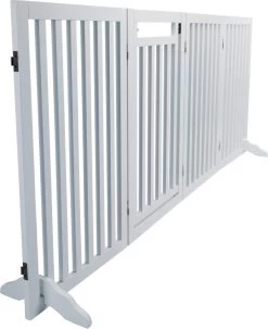 Trixie Hondenhek Met Deur Wit - 60-160 X 81 CM 17 Trixie Hondenhek Met Deur Wit - 60-160 X 81 CM -Hondenbenodigdheden 978x1200 2