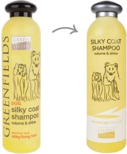 Greenfields Hondenshampoo Voor Langharige Vacht - Zorgt Voor Een Zijdezachte Glanzende Vacht - Inhoud 270 Ml - Hondenshampoo Langharige Vacht -Hondenbenodigdheden 987x1200