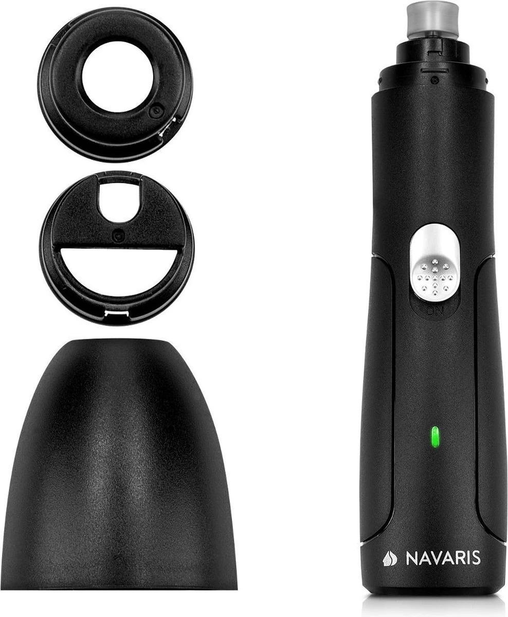 Navaris Elektrische Nagelvijl Voor Huisdieren - Met Diamanten Vijlkop - Voor Honden, Katten En Konijnen - Ook Voor Vogelsnavels - Draadloos 3 Navaris Elektrische Nagelvijl Voor Huisdieren - Met Diamanten Vijlkop - Voor Honden, Katten En Konijnen - Ook Voor Vogelsnavels - Draadloos