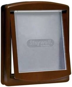 Petsafe 757 Hondenluik - Medium - Zilver/Tranparant -Hondenbenodigdheden 990x1200