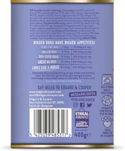 Edgard & Cooper Rund Blik - Voor Volwassen Honden - Hondenvoer - 12 X 400g -Hondenbenodigdheden 996x1200 5