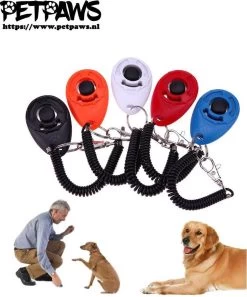 Merkloos PetPaws - Training Clicker Voor De Hond - Wit -Hondenbenodigdheden 999x1200 12